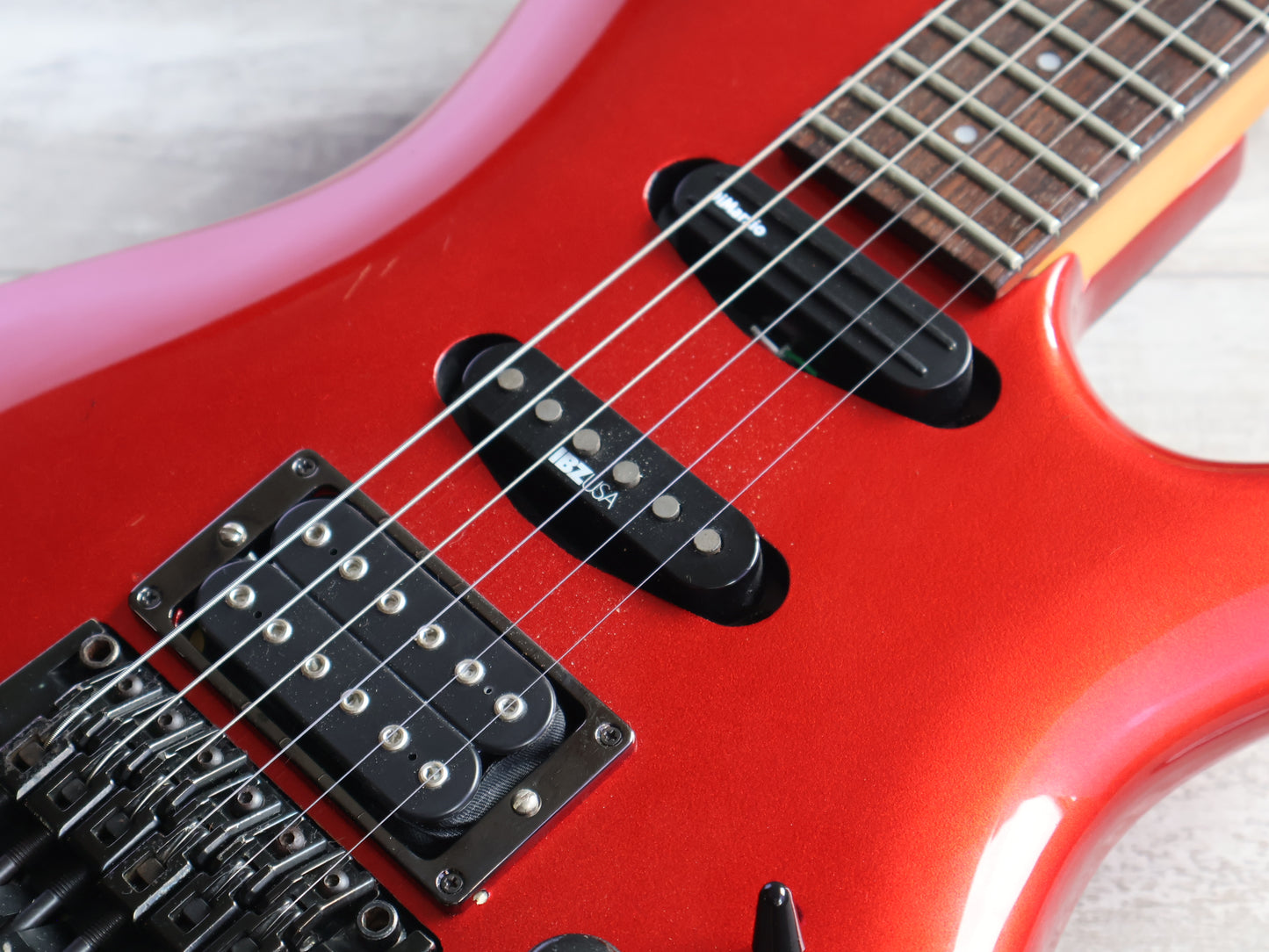 1988 Ibanez 540R Radius Series HSS Superstrat (Jewel Red)