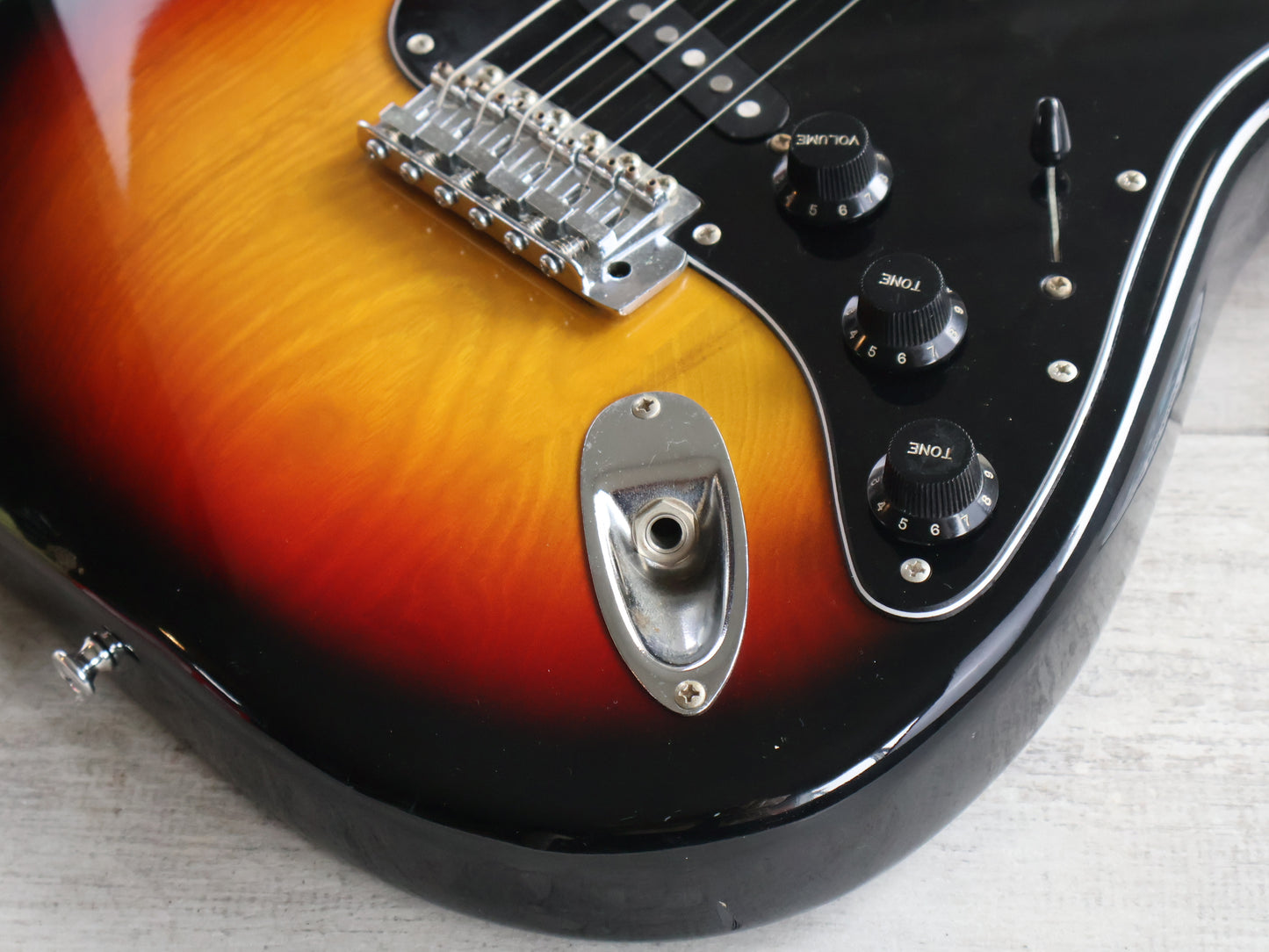 1983 Tokai Japan TSS-48 Silver Star Stratocaster (Three-Tone Sunburst)