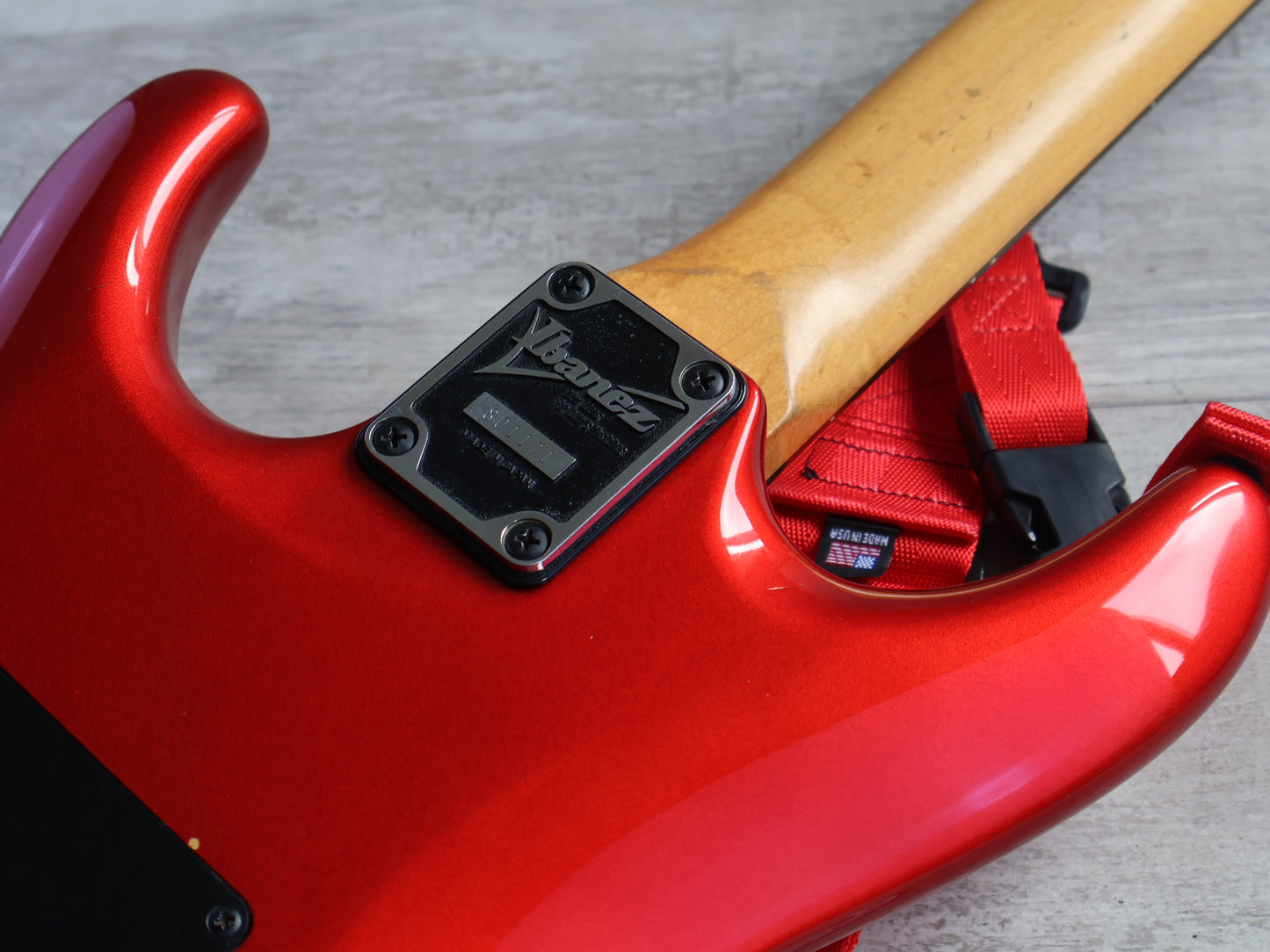 1988 Ibanez 540R Radius Series HSS Superstrat (Jewel Red)