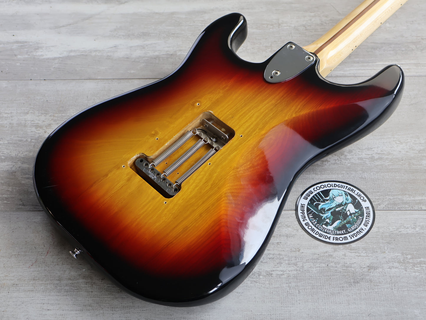 1983 Tokai Japan TSS-48 Silver Star Stratocaster (Three-Tone Sunburst)