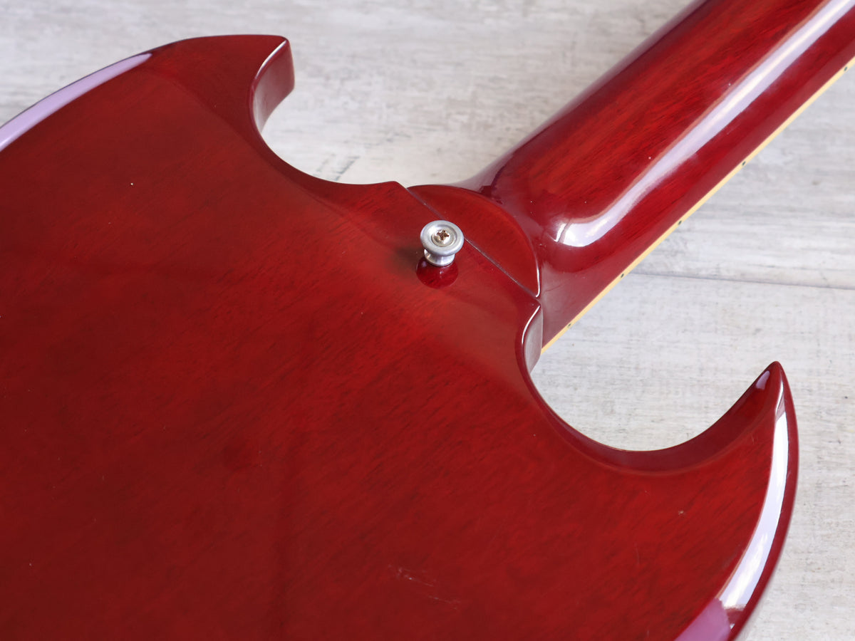 1990 Orville (Gibson) Japan SG-65 '62 Reissue SG Double Cutaway (Cherry)