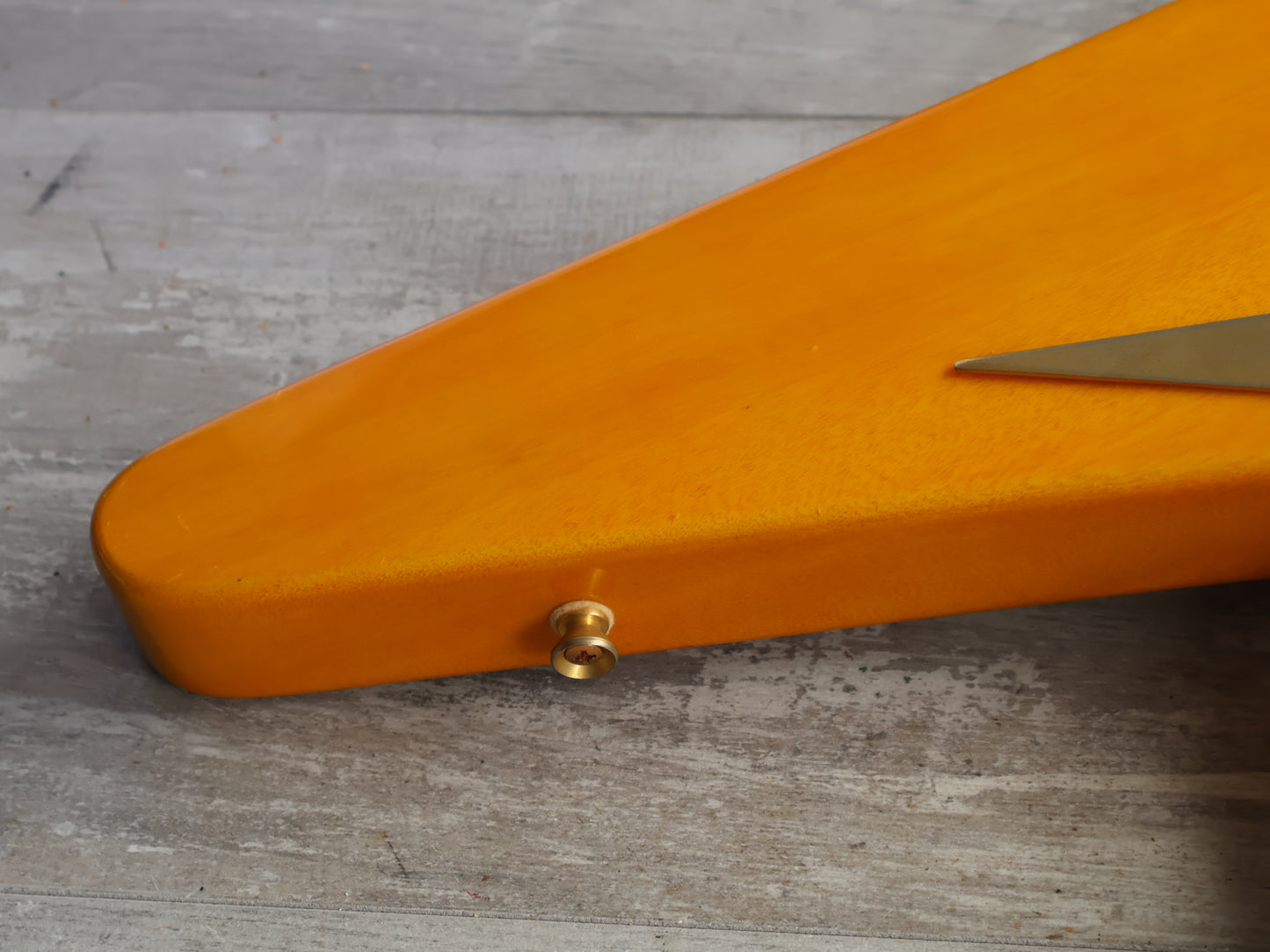 1999 Epiphone Korea '58 Korina Reissue Flying V (Natural)