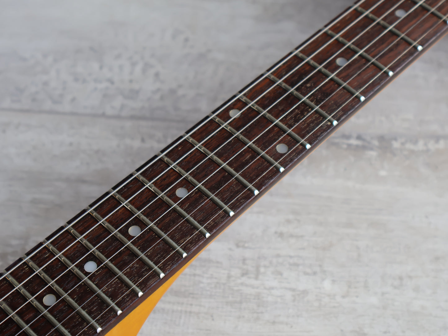 1999 Epiphone Korea '58 Korina Reissue Flying V (Natural)