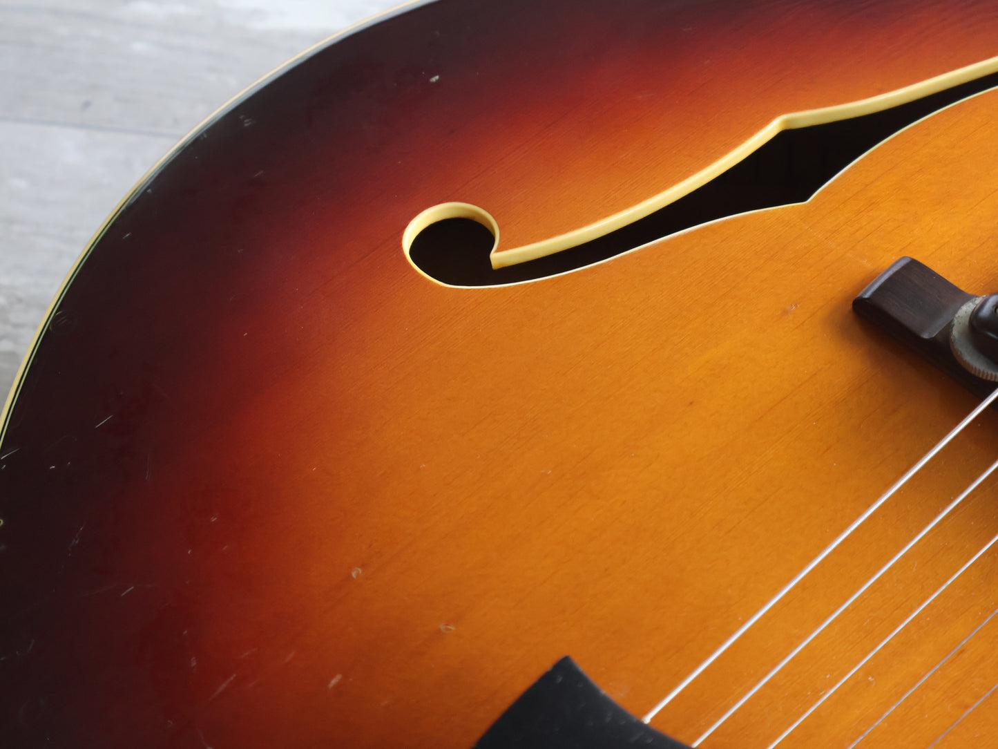 1980 Yamaha Japan AE-1200 Hollowbody Jazz Electric Guitar (Antique Stain)