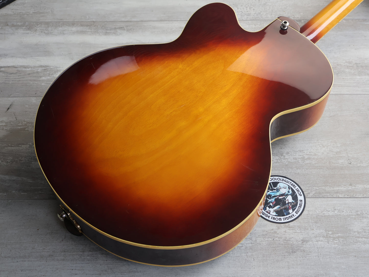 1980 Yamaha Japan AE-1200 Hollowbody Jazz Electric Guitar (Antique Stain)