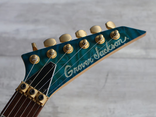 1996 Grover Jackson Japan Kelly KE.A-60 (Transparent Deep Blue)