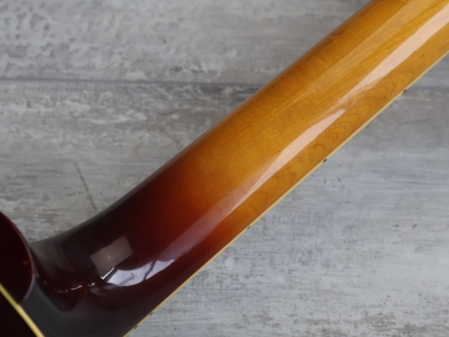 1980 Yamaha Japan AE-1200 Hollowbody Jazz Electric Guitar (Antique Stain)