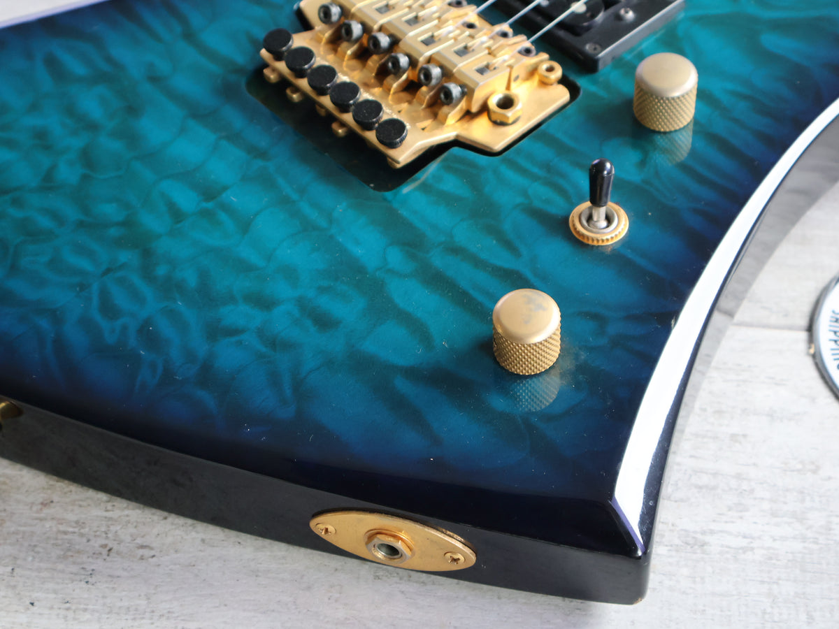 1996 Grover Jackson Japan Kelly KE.A-60 (Transparent Deep Blue)
