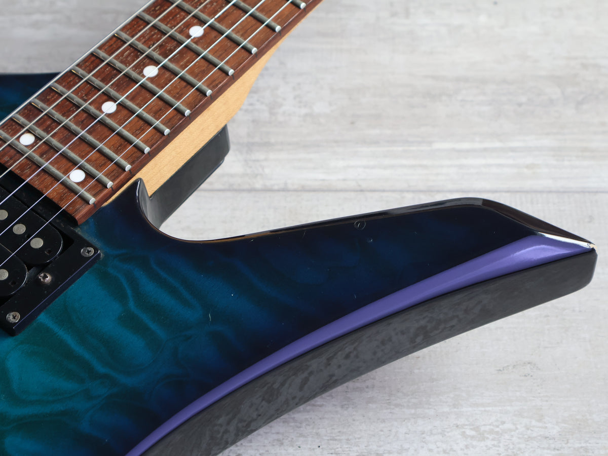 1996 Grover Jackson Japan Kelly KE.A-60 (Transparent Deep Blue)