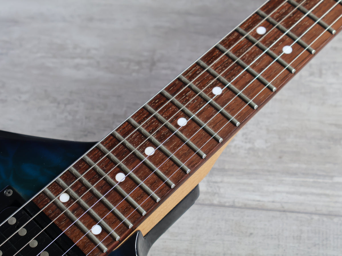 1996 Grover Jackson Japan Kelly KE.A-60 (Transparent Deep Blue)