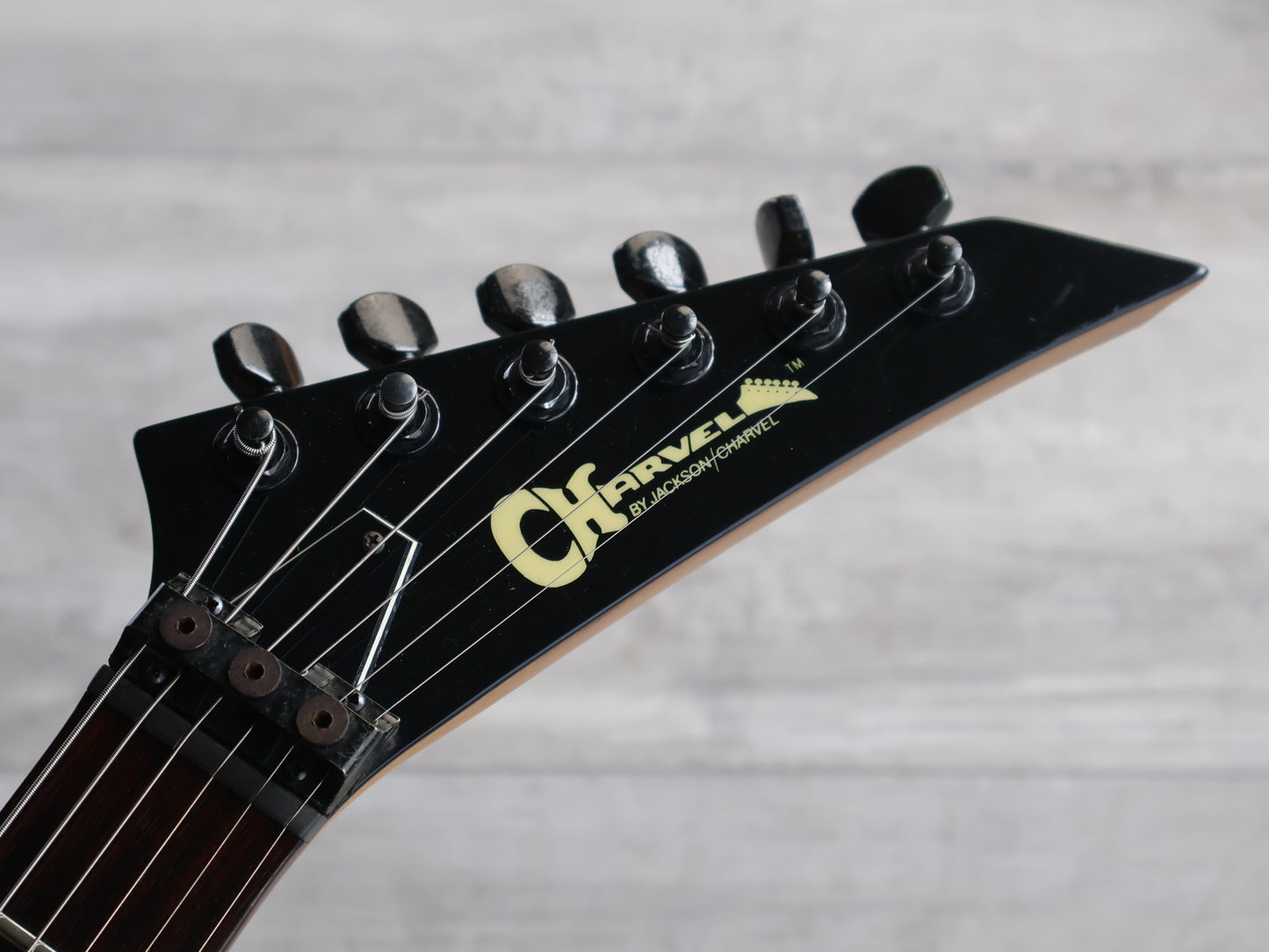 1987 Charvel Japan Model 2 Superstrat w/Kahler (Vintage White)