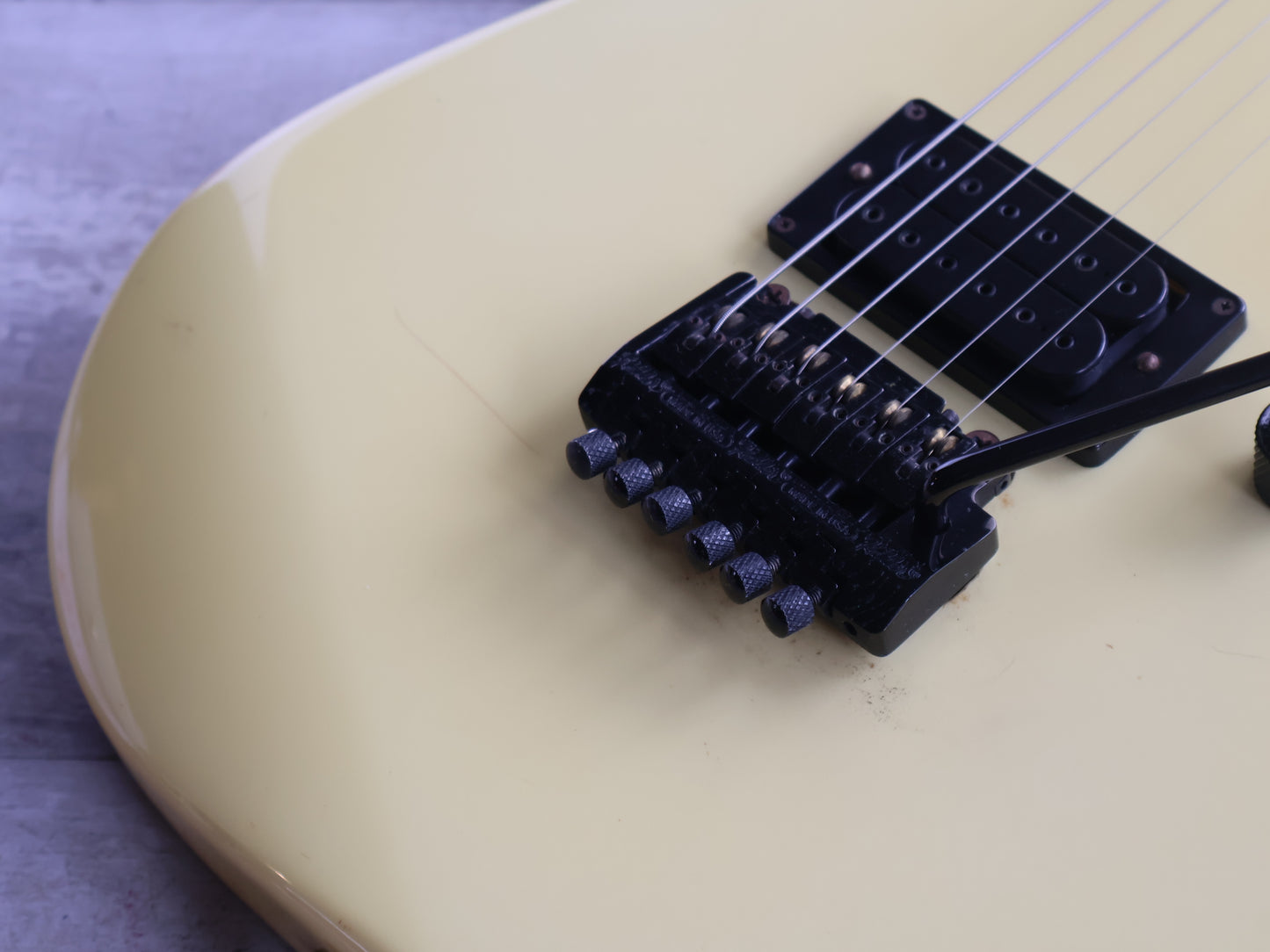 1987 Charvel Japan Model 2 Superstrat w/Kahler (Vintage White)