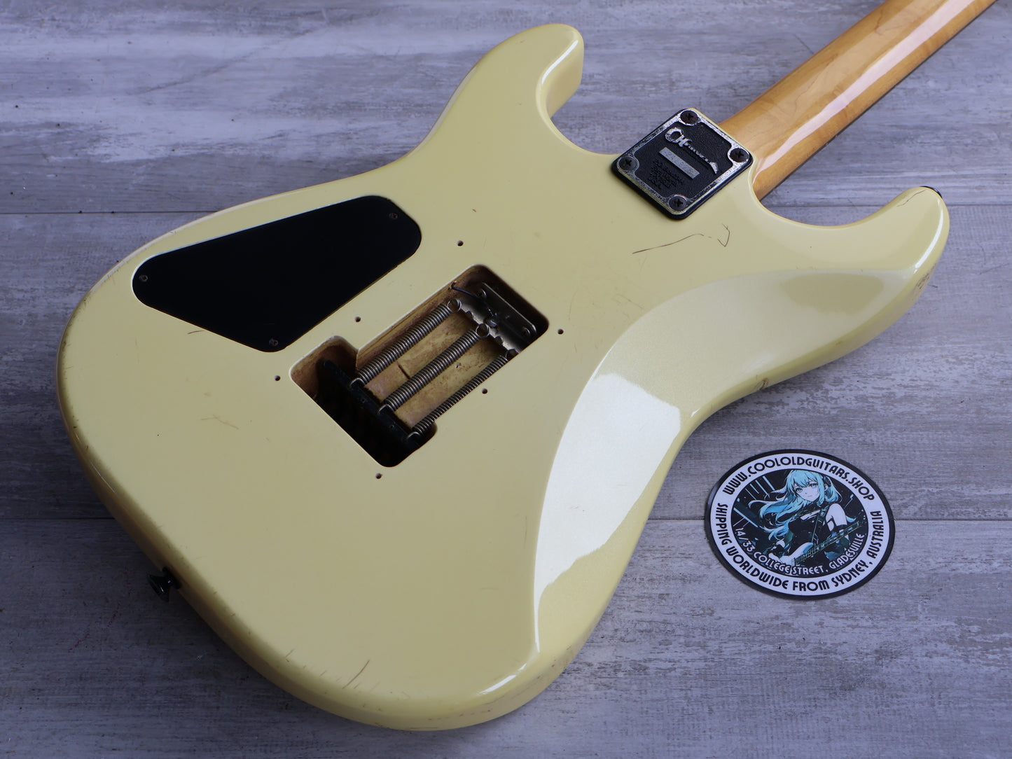 1987 Charvel Japan Model 2 Superstrat w/Kahler (Vintage White)
