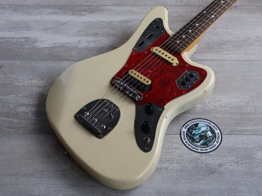 1997 Fender Japan JG66-85 Jaguar HS (Vintage White)