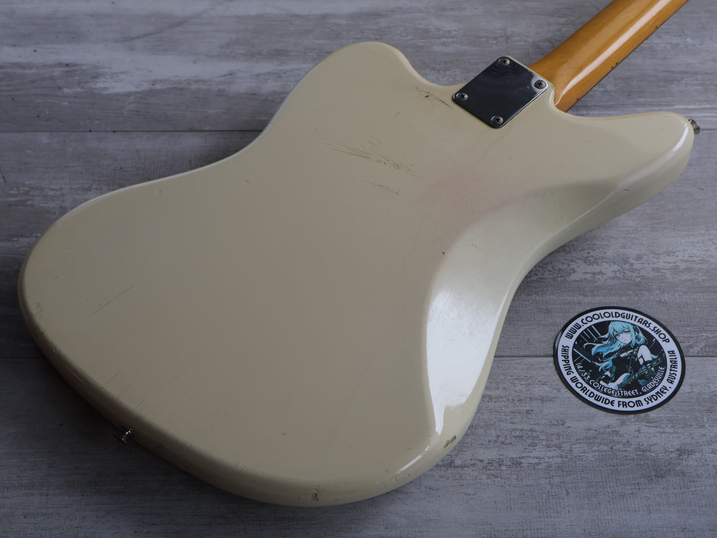 1997 Fender Japan JG66-85 Jaguar HS (Vintage White)