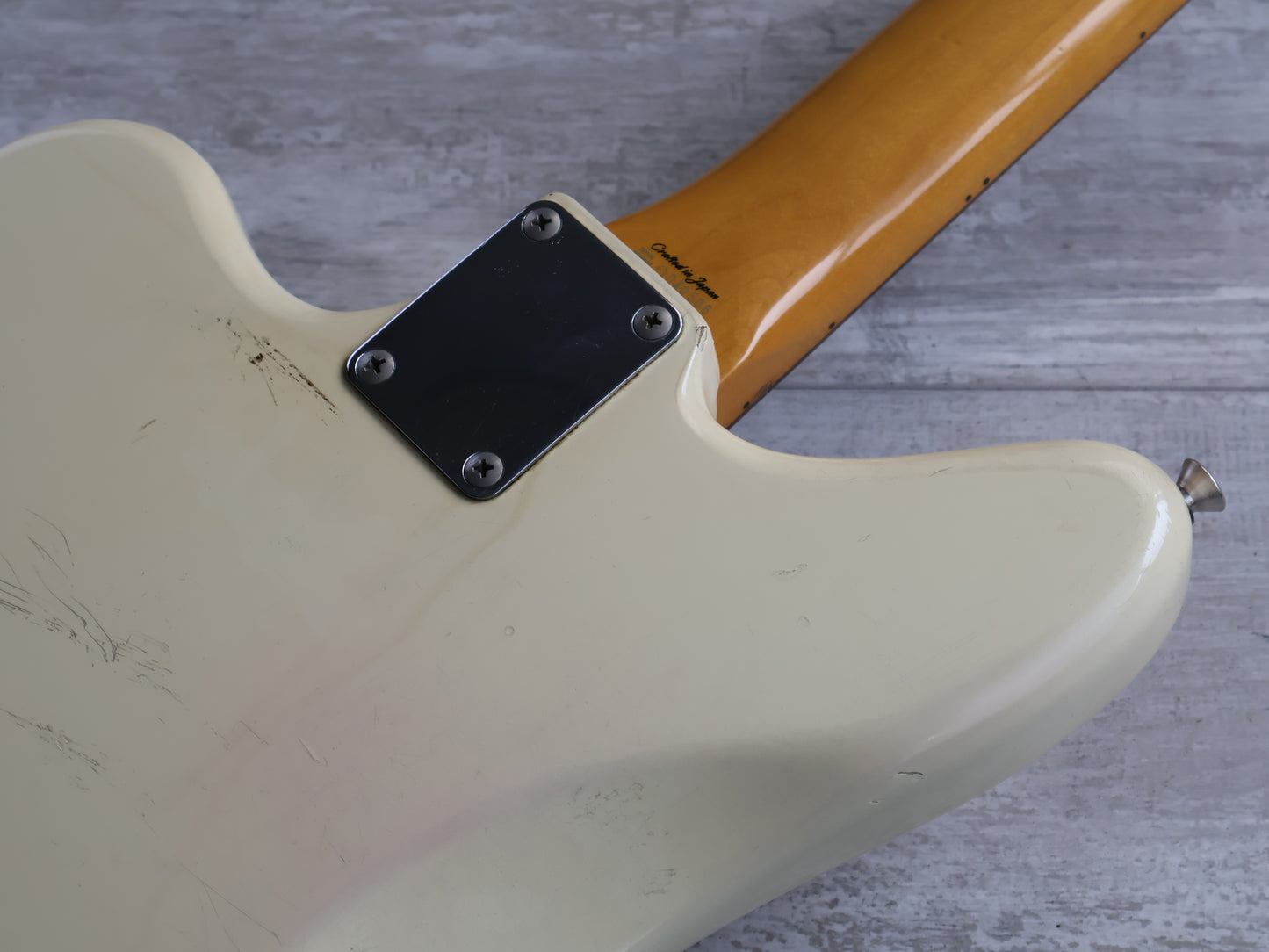 1997 Fender Japan JG66-85 Jaguar HS (Vintage White)