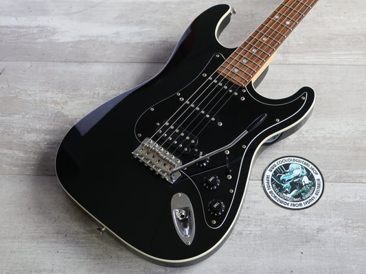 2017 Fender Japan AST-M/SSH Aerodyne Medium Scale Stratocaster (Black)