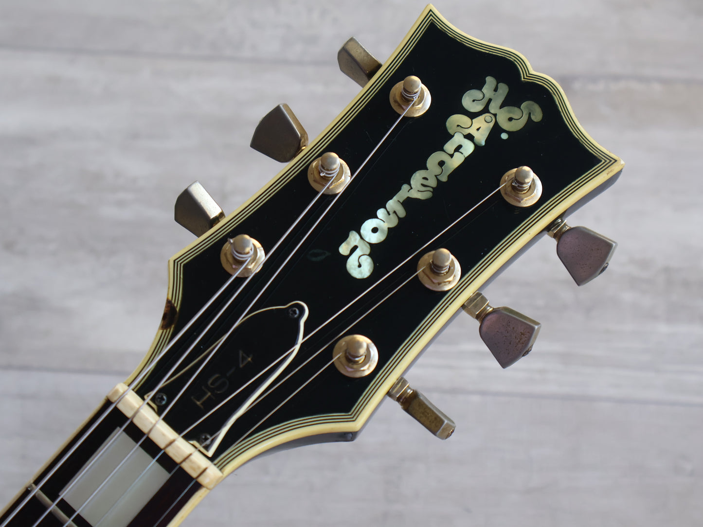 1973 HS Anderson Japan HS-4 Les Paul Custom (Ebony)