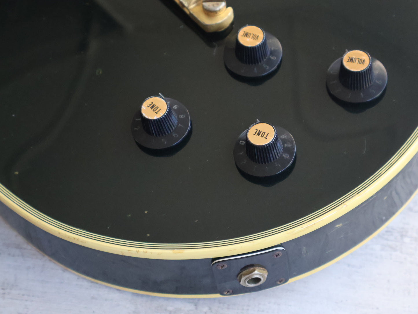 1973 HS Anderson Japan HS-4 Les Paul Custom (Ebony)