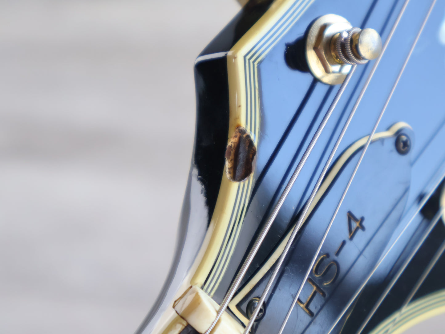 1973 HS Anderson Japan HS-4 Les Paul Custom (Ebony)