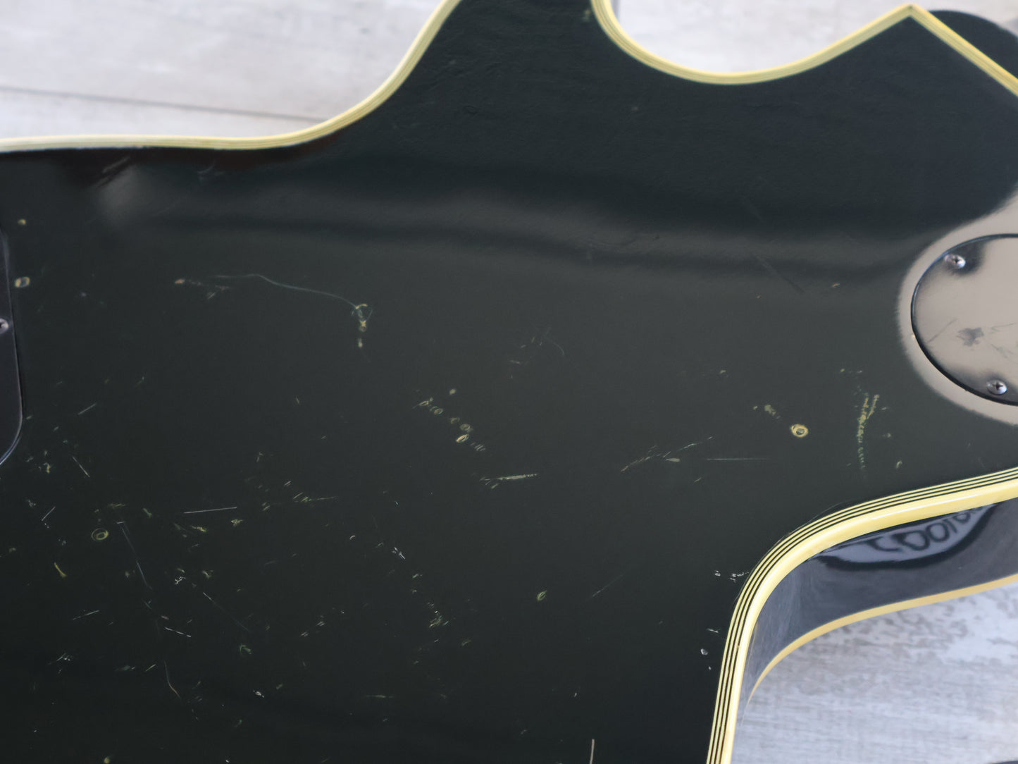 1973 HS Anderson Japan HS-4 Les Paul Custom (Ebony)