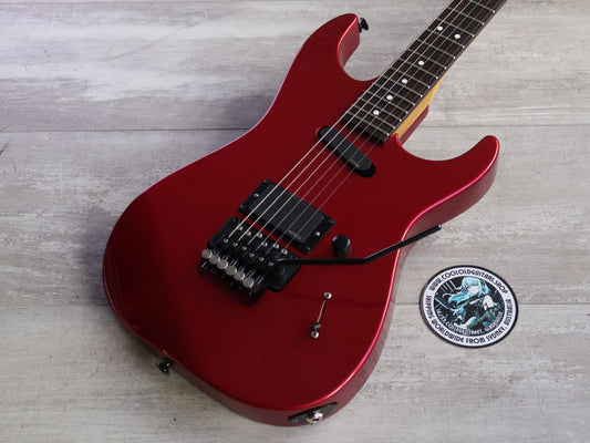 1989 Charvel Japan Model 3DR Predator w/EMG's (Candy Apple Red)