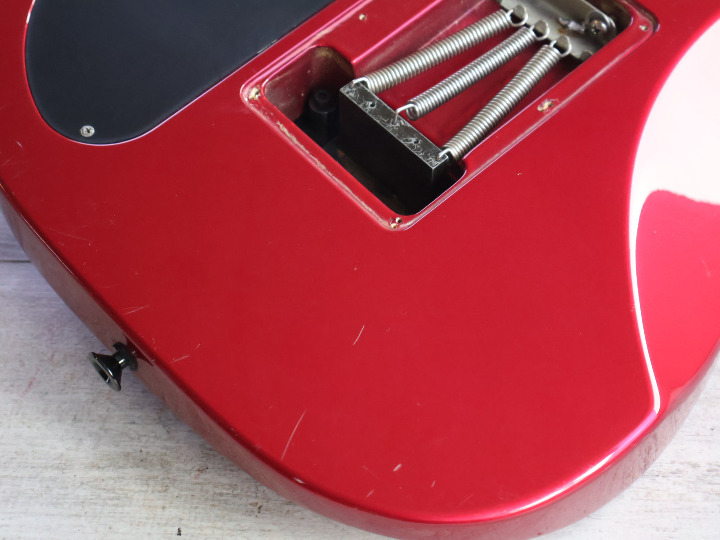 1989 Charvel Japan Model 3DR Predator w/EMG's (Candy Apple Red)