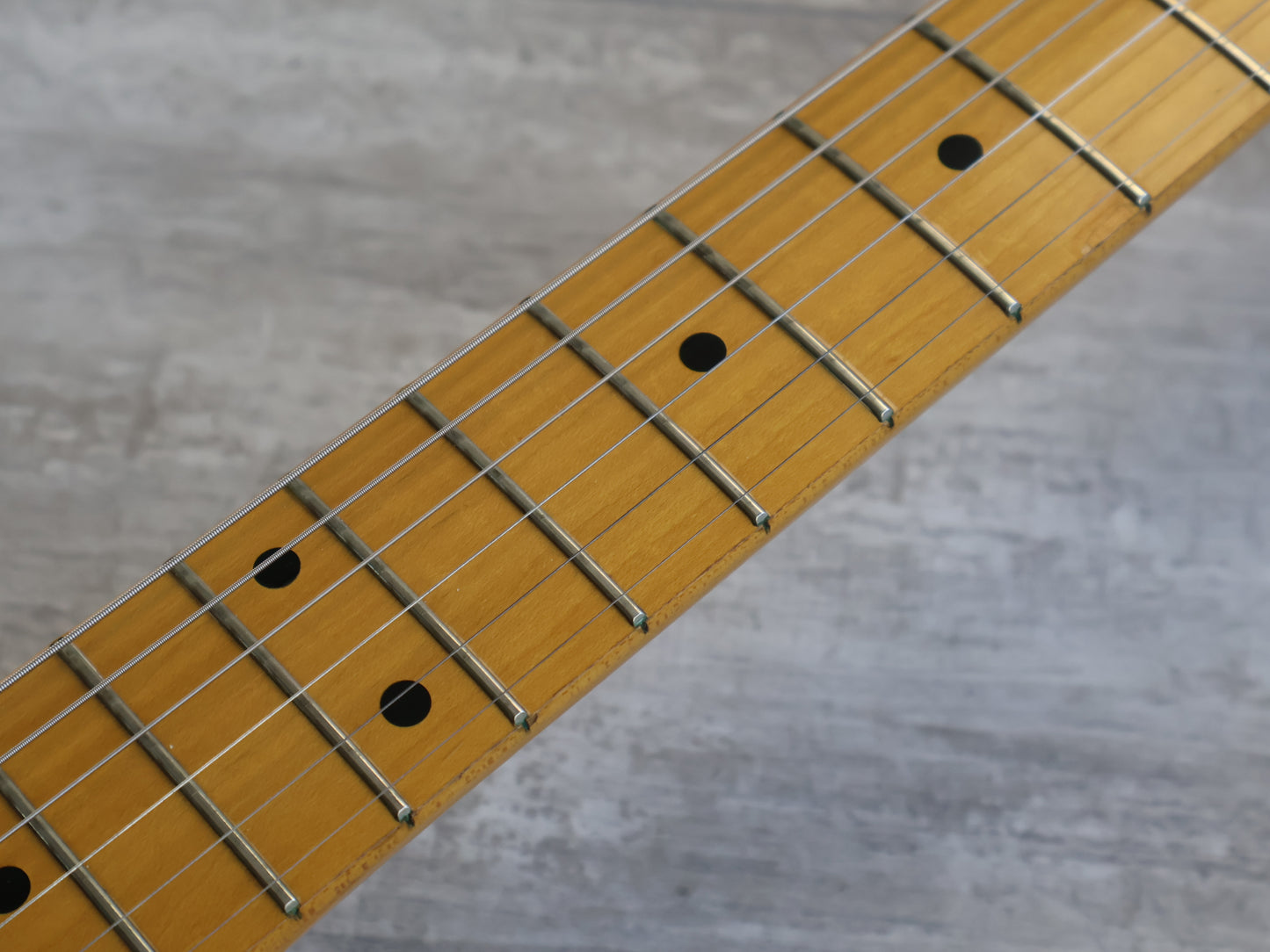 1987 Fender Japan ST57 "E Series" '57 Reissue Vintage Stratocaster (Aged White)