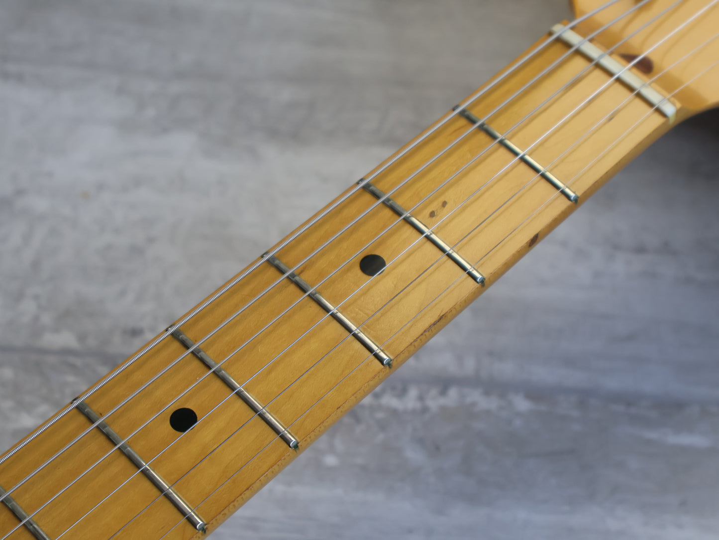 1987 Fender Japan ST57 "E Series" '57 Reissue Vintage Stratocaster (Aged White)