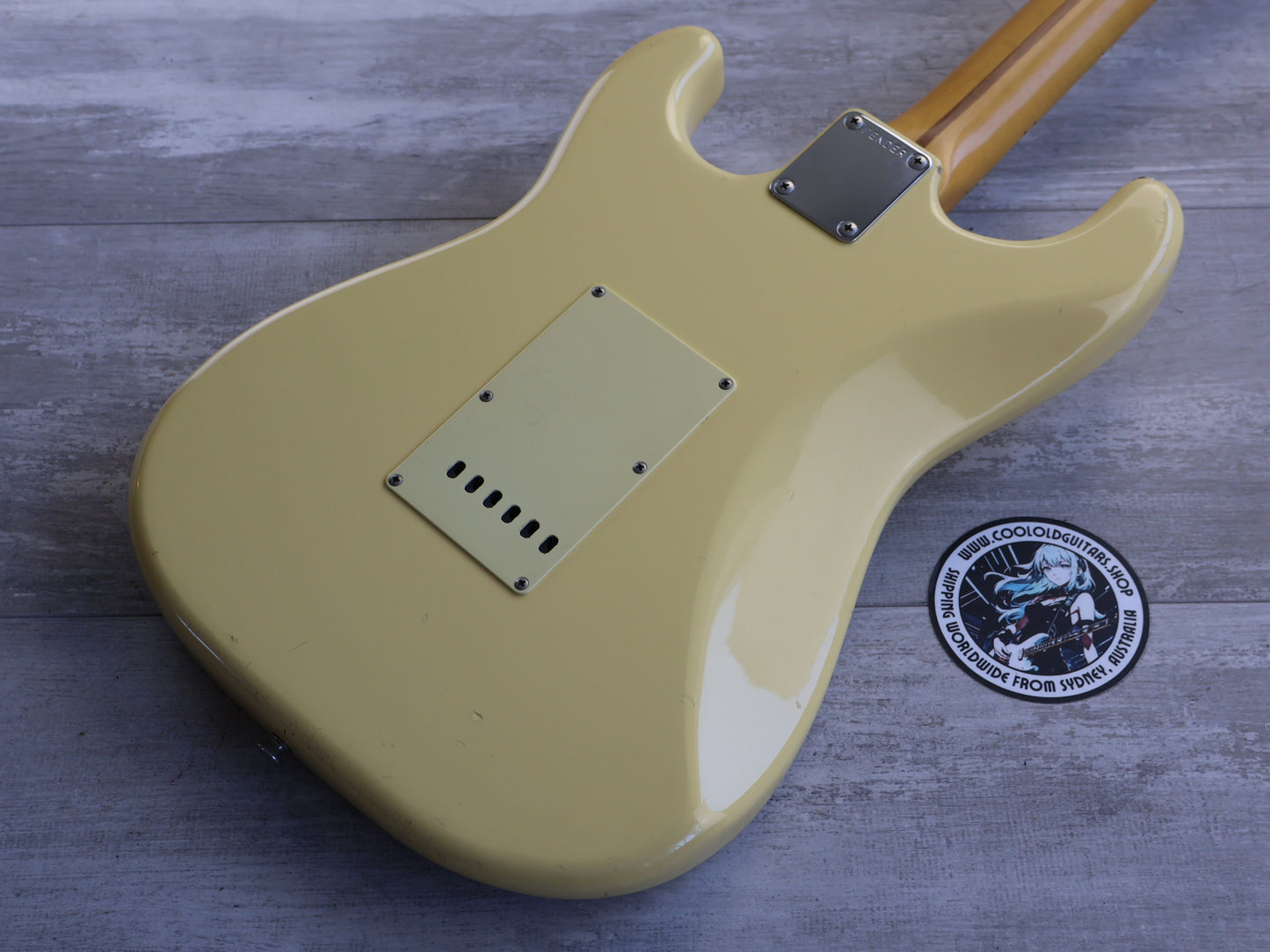 1987 Fender Japan ST57 "E Series" '57 Reissue Vintage Stratocaster (Aged White)