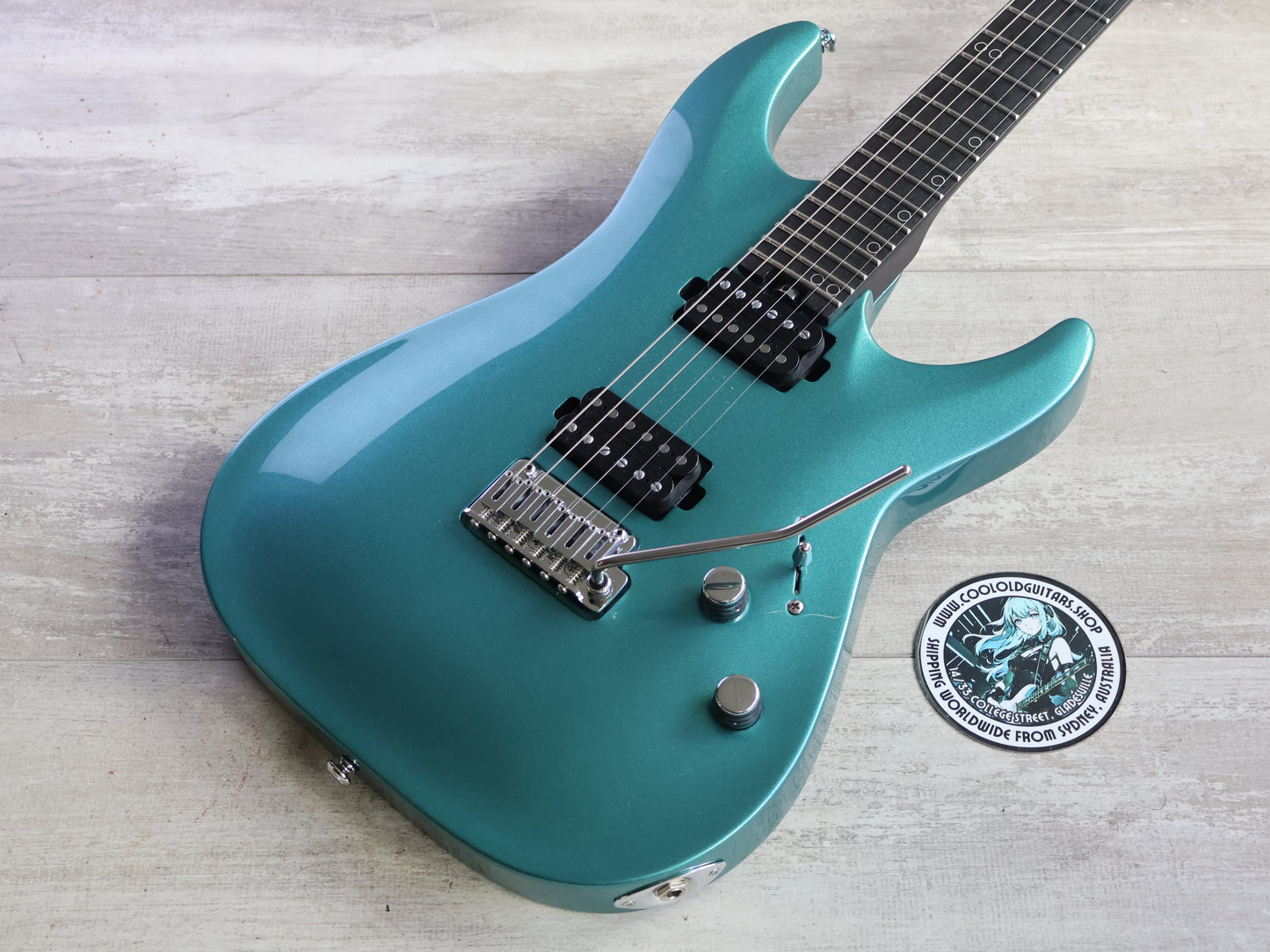2022 Schecter Aaron Marshall AM-6 Signature Model (Arctic Jade)