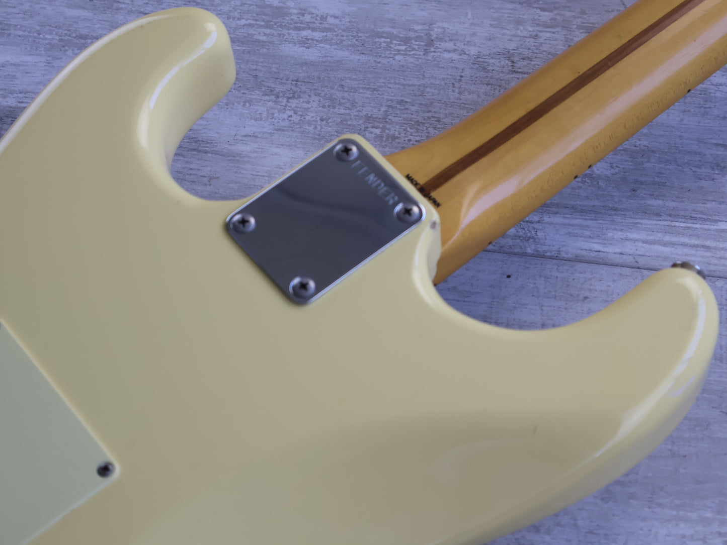 1987 Fender Japan ST57 "E Series" '57 Reissue Vintage Stratocaster (Aged White)