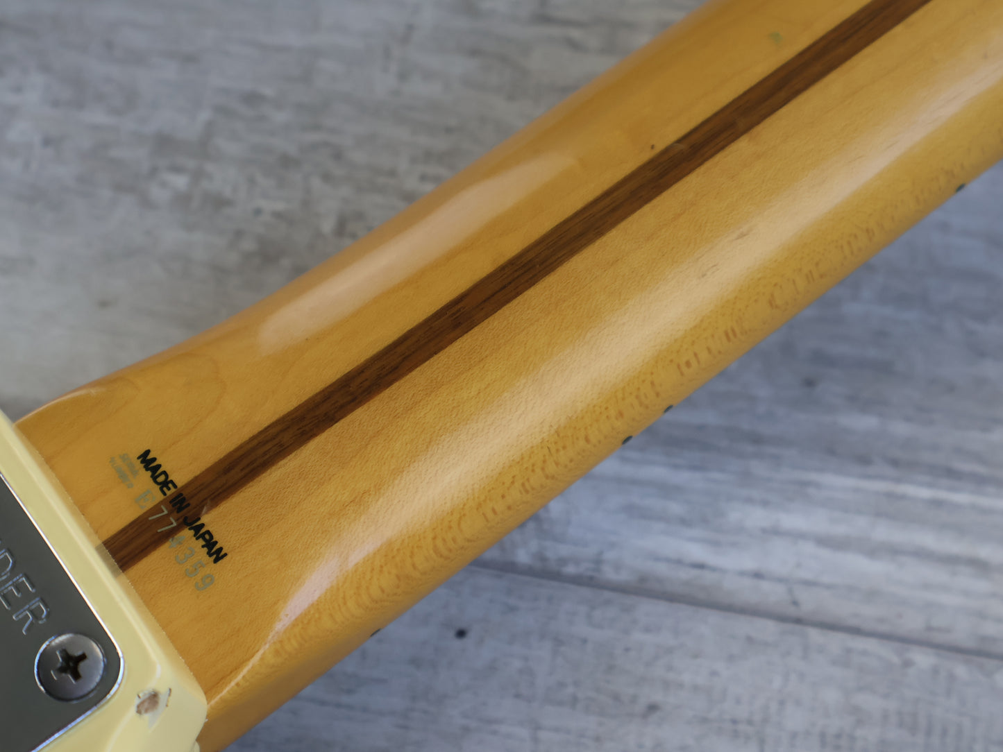 1987 Fender Japan ST57 "E Series" '57 Reissue Vintage Stratocaster (Aged White)