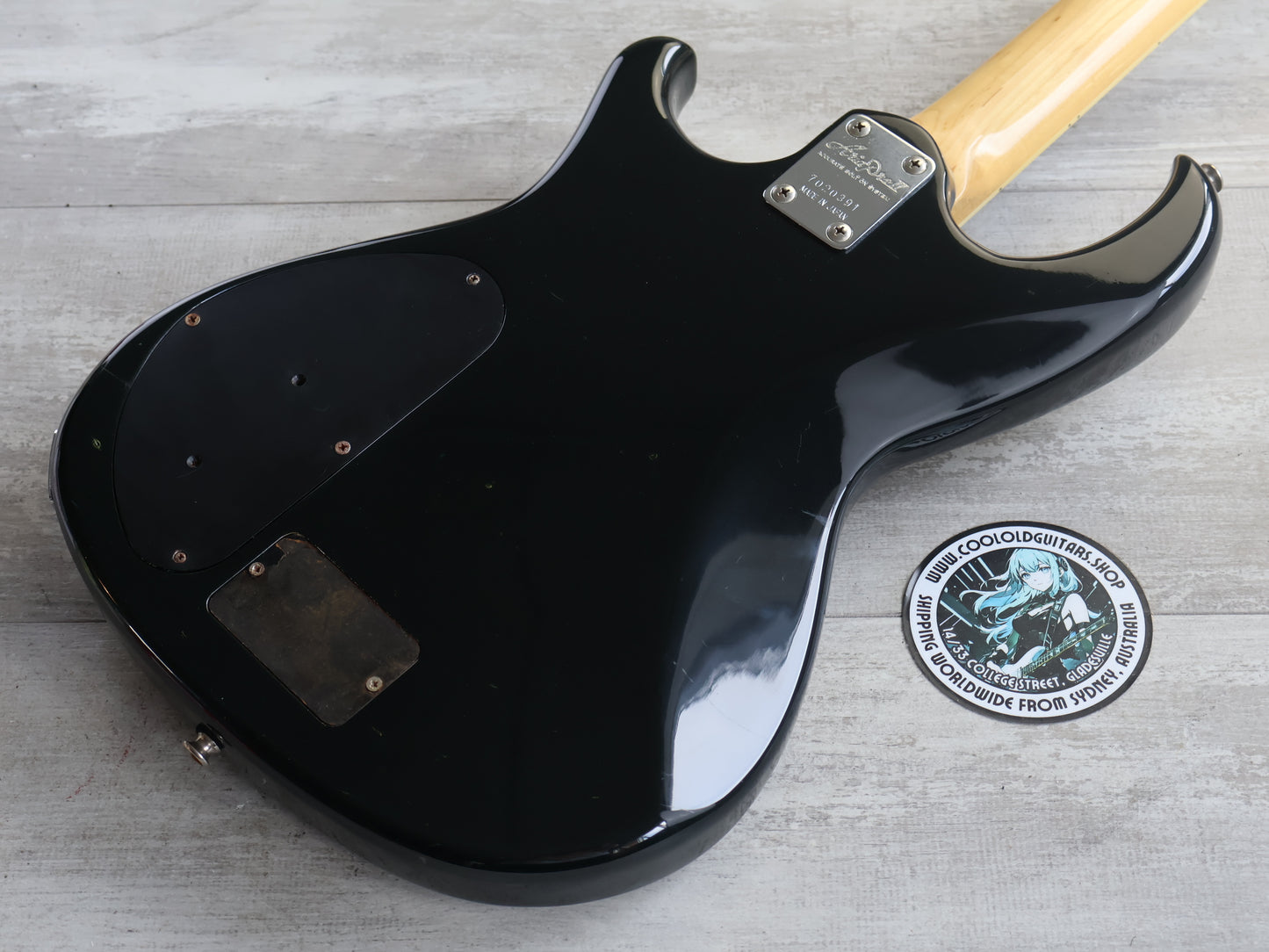 1987 Aria Pro II Japan Stage-III K-pi Mega Metal Superstrat (Airbrushed)