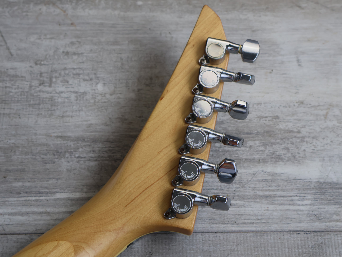 1987 Aria Pro II Japan Stage-III K-pi Mega Metal Superstrat (Airbrushed)