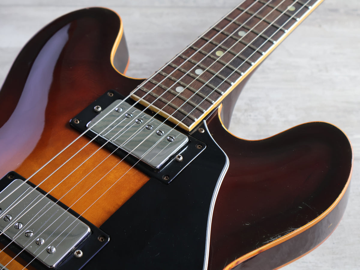 1977 Navigator (by ESP Japan) SA-100 ES-335 Semi Hollowbody (Sunburst)