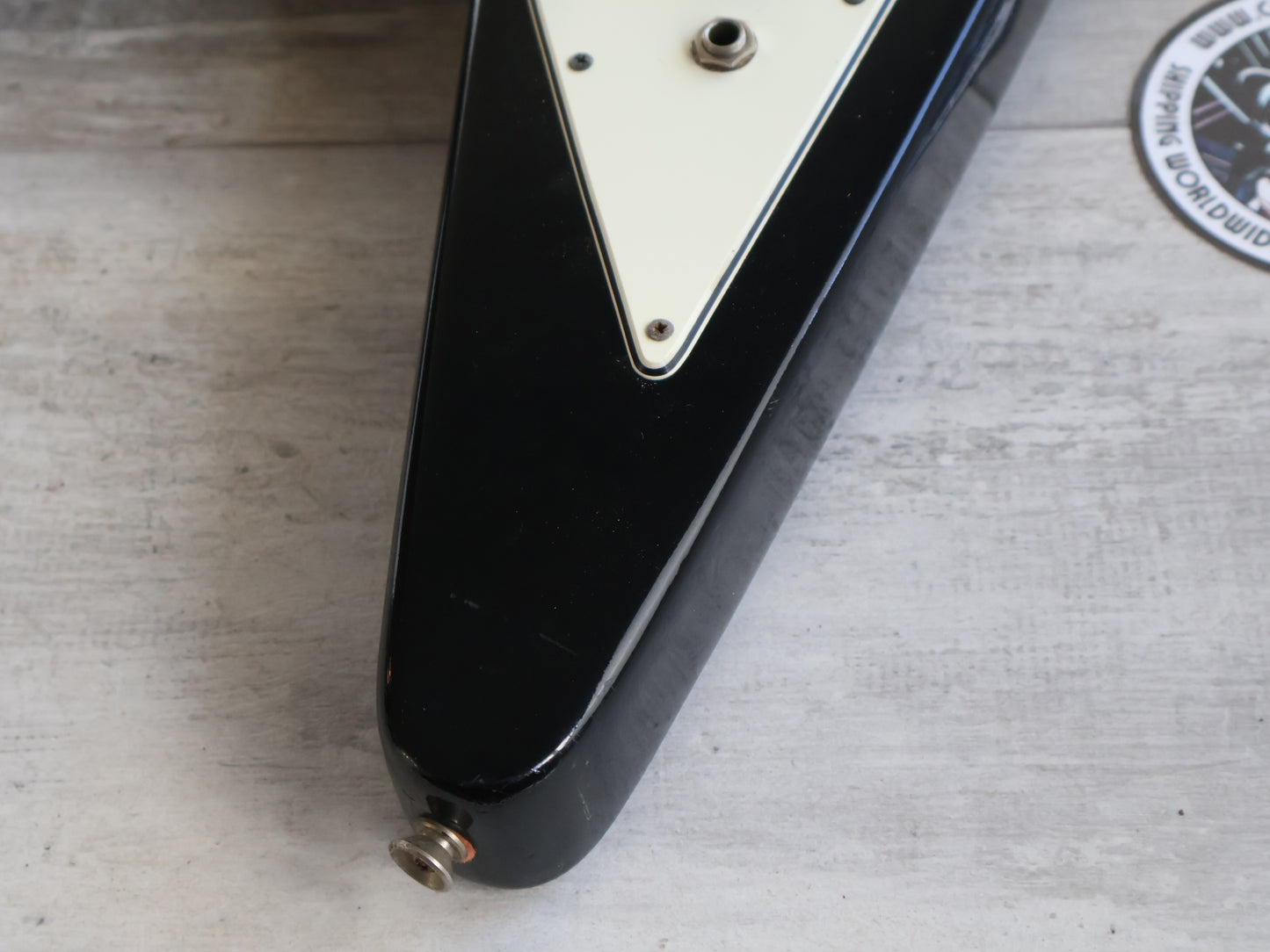 1980's Unknown Japanese Flying V (Black)