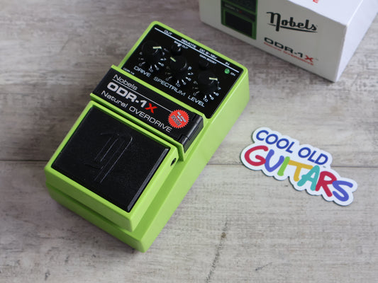 Nobels ODR-1X Analog Natural Overdrive Pedal w/ Gain Boost & Bass Cut