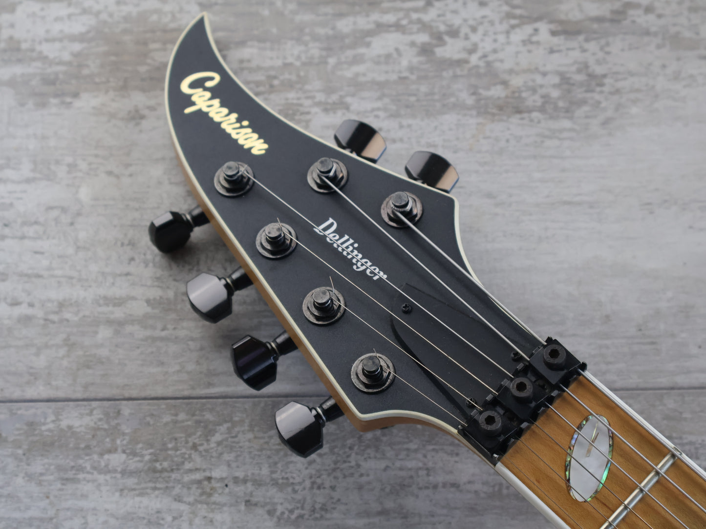 2011 Caparison Dellinger II-WM-MF LH Left Handed (Natural)