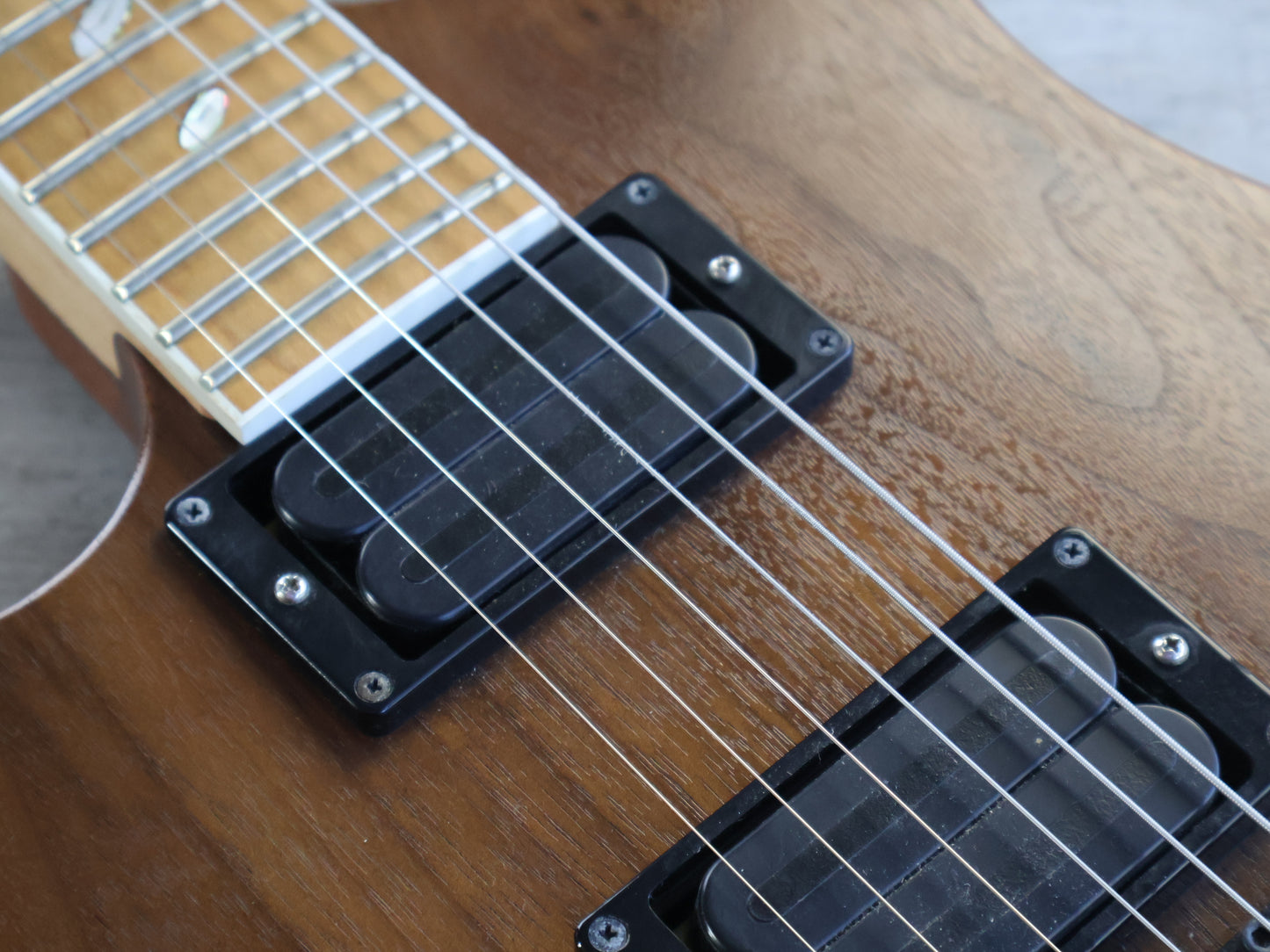 2011 Caparison Dellinger II-WM-MF LH Left Handed (Natural)