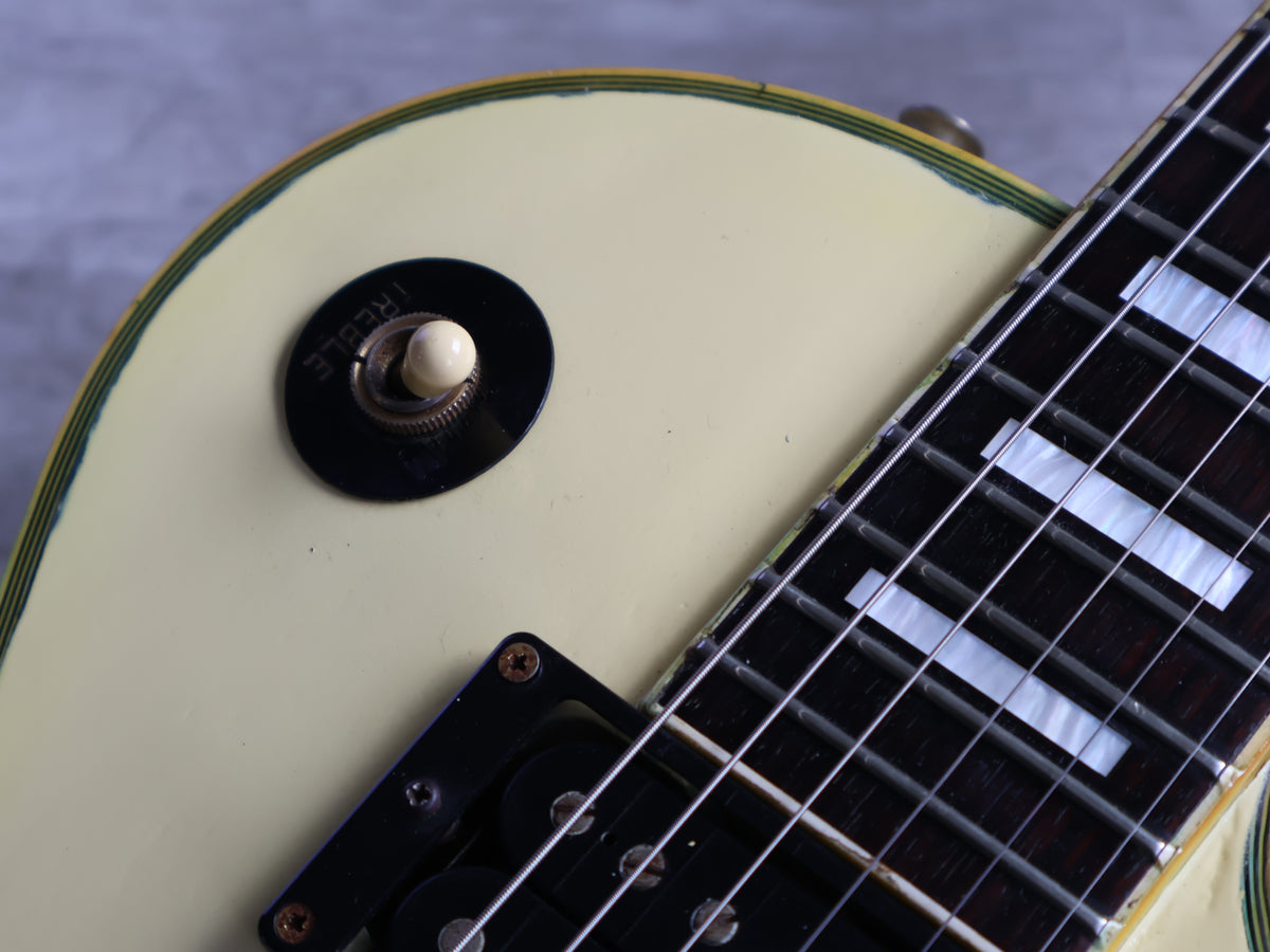 1987 Burny Japan RLC-60 Les Paul Custom (White)