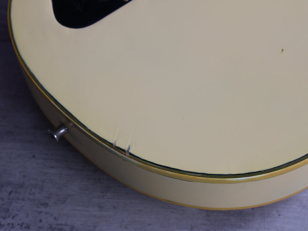 1987 Burny Japan RLC-60 Les Paul Custom (White)