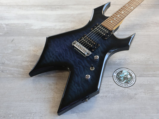 2000's BC Rich Warlock (Dark Blue Burst)