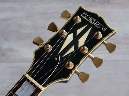 1990's Edwards (by Navigator/ESP Japan) E-LP-95C Ken Yokoyama Les Paul Custom (Ebony)