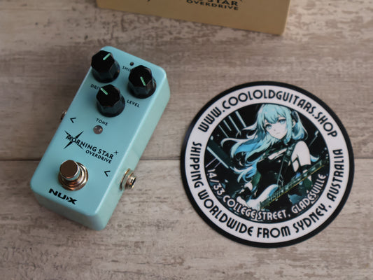 NUX NOD3 Morning Star Overdrive Guitar Effects Pedal