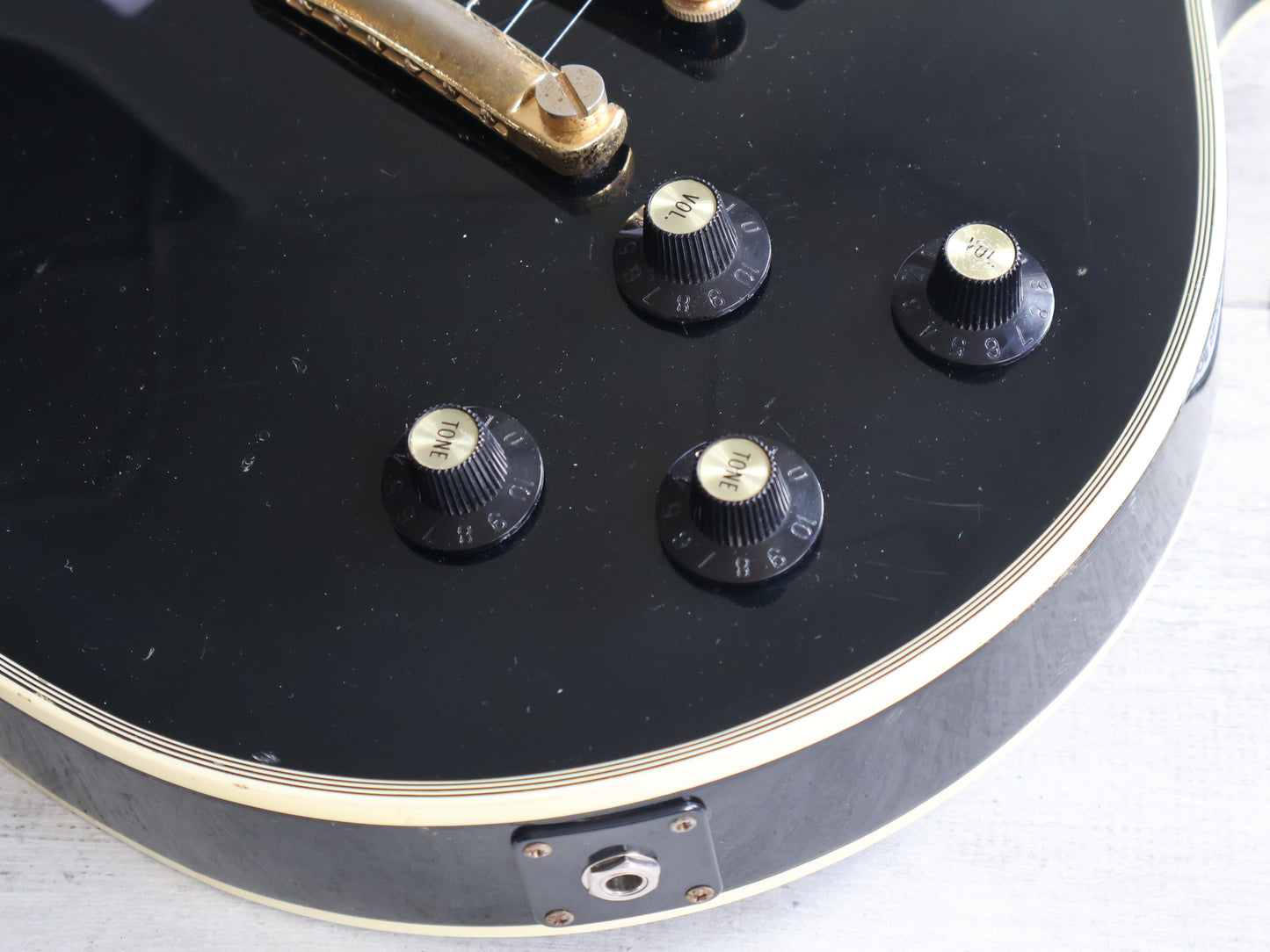 1982 Greco Japan EGC68-50 "Super Real" Les Paul Custom (Ebony)