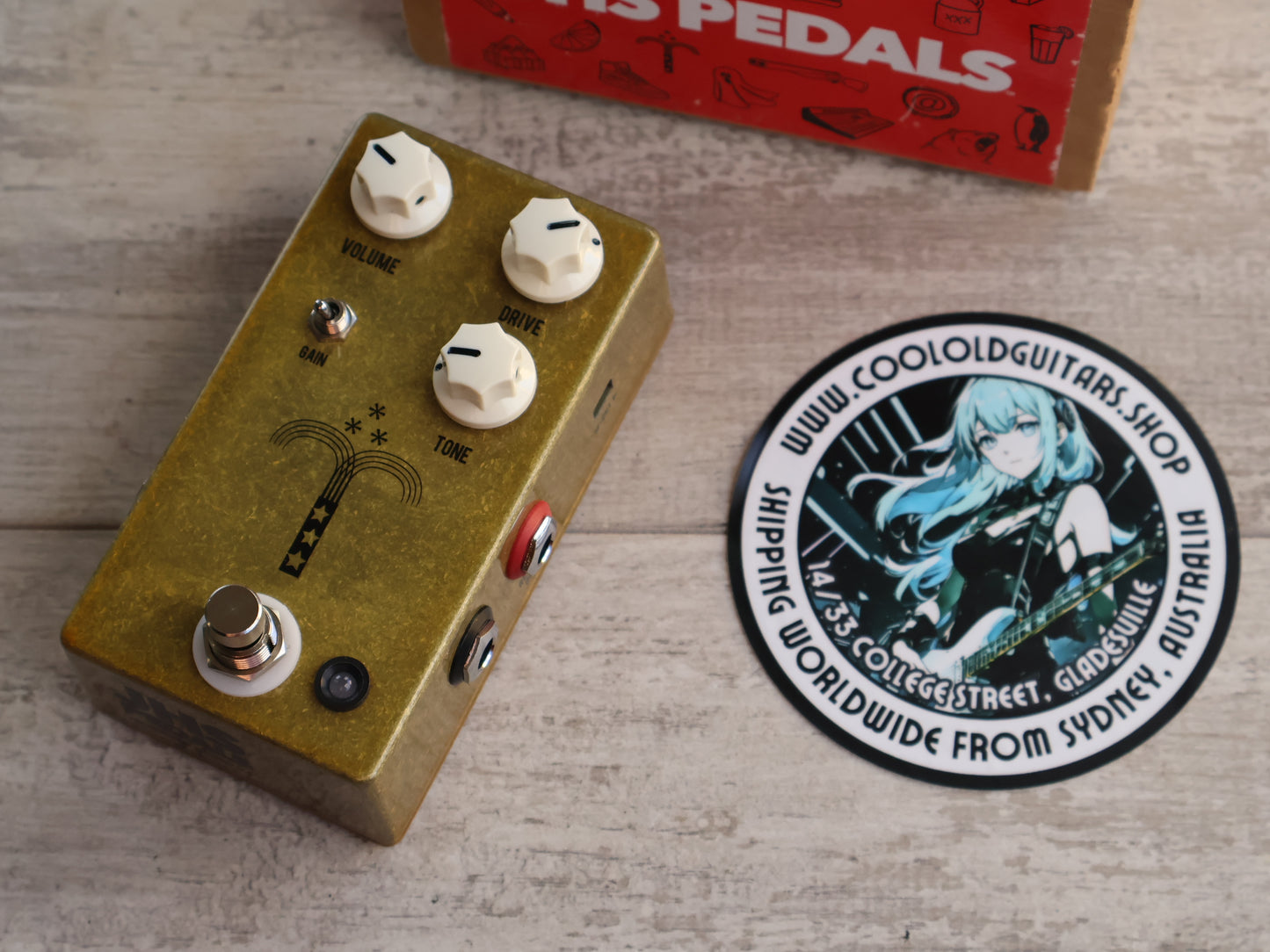 JHS Pedals Morning Glory V4 Overdrive Guitar Effects Pedal