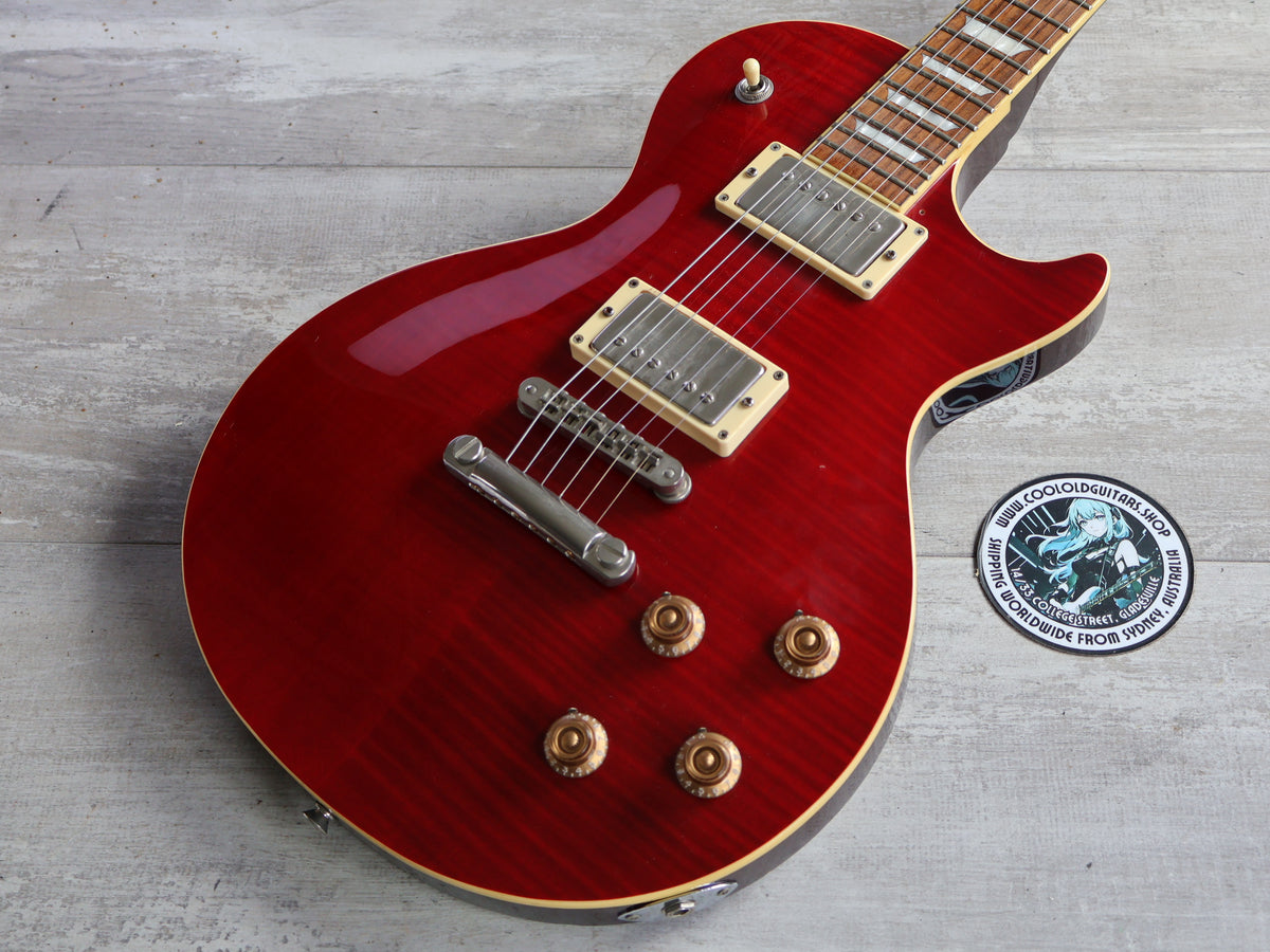 2009 Burny LSD-55N Les Paul Slim (Torino Red)