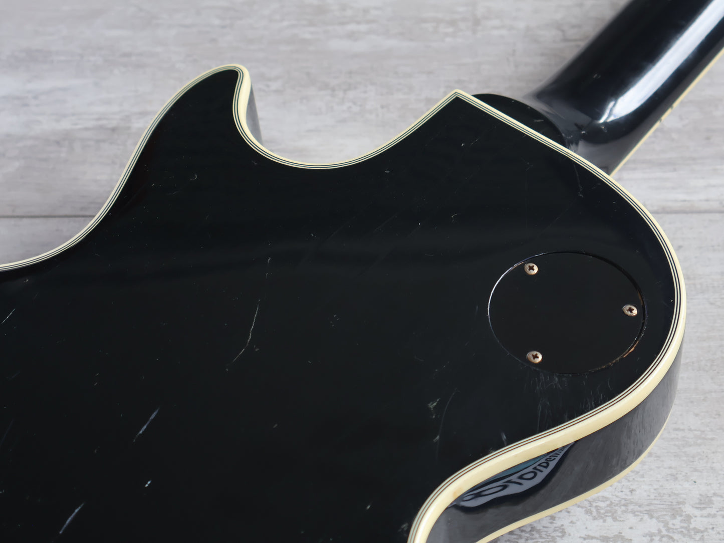 1982 Greco Japan EGC68-50 "Super Real" Les Paul Custom (Ebony)