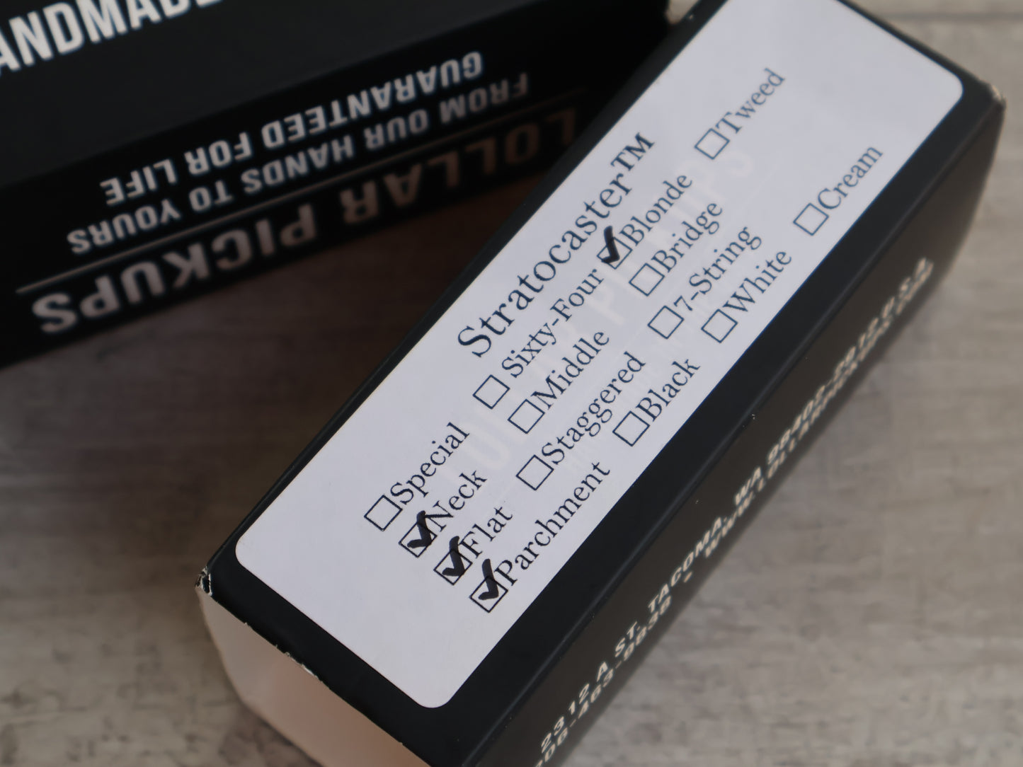 Lollar USA Stratocaster "Blonde" Neck Pickup (Parchment)